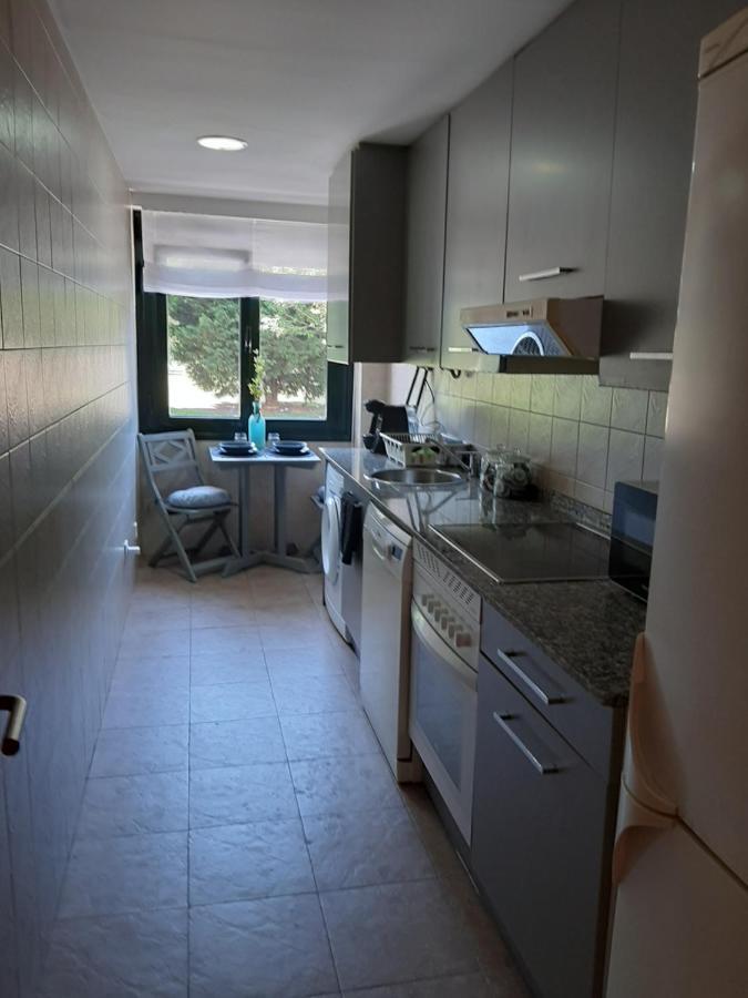 Apartamento El ñeru. En zona verde y junto al mar. Gijón Exterior foto